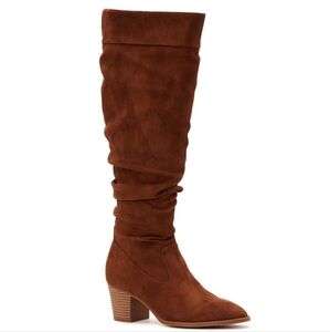 Women's Tall Heeled Slouch Boots